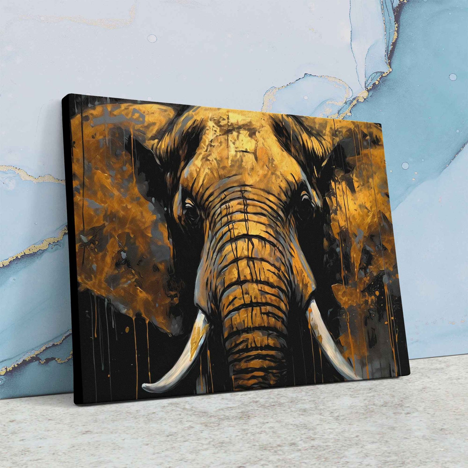 Captivating Creativity: Embark on a Journey of Elephant Drawings - Luxury Wall Art