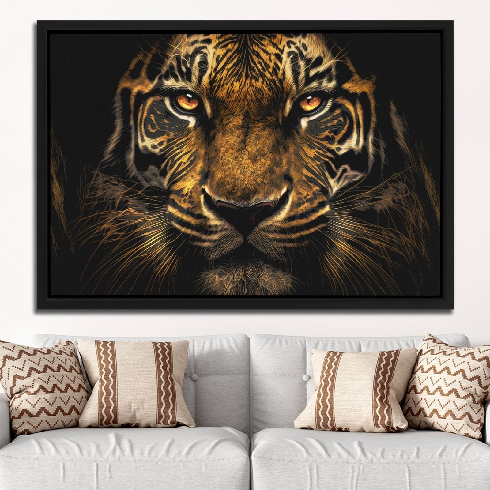 How Large Wall Art Can Create a Captivating Focal Point in Your Home - Luxury Wall Art
