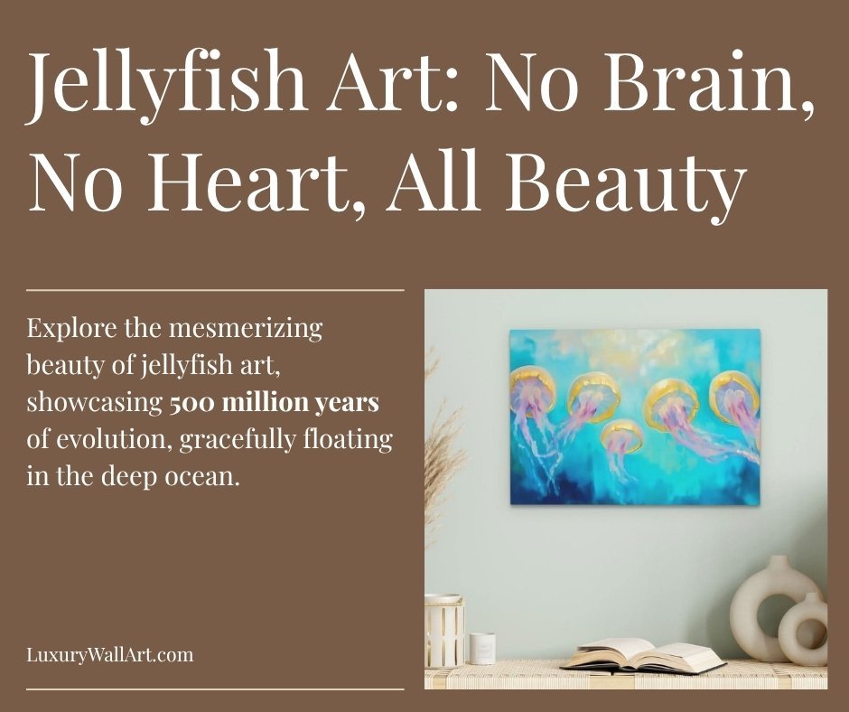 Jellyfish Art: The Ethereal Beauty of Deep Sea Creatures - Luxury Wall Art