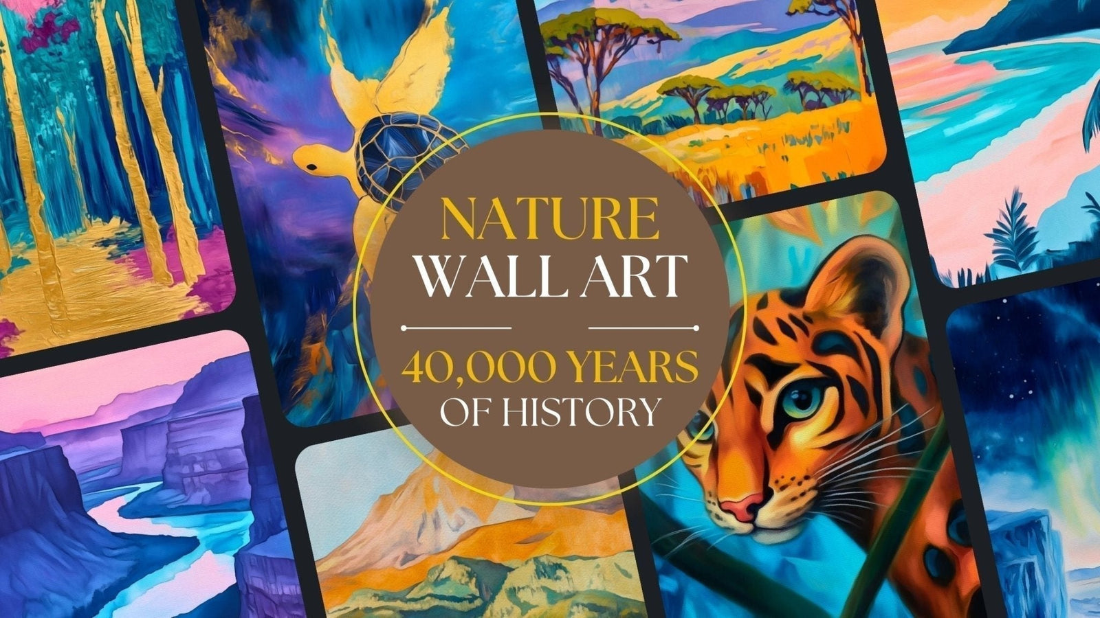 Nature Art Through History: From Cave Paintings to Modern Masterpieces - Luxury Wall Art