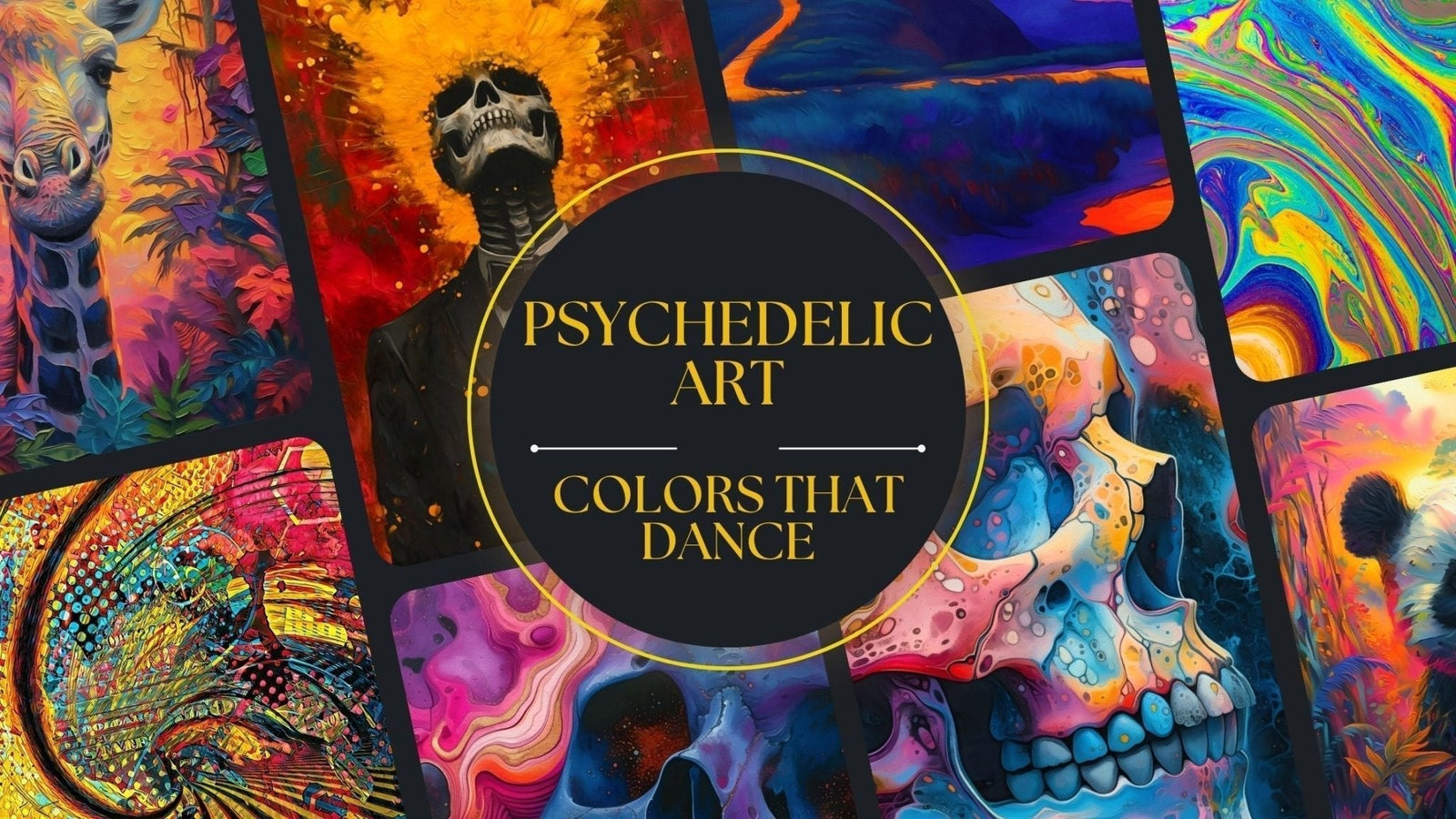 Psychedelic Art: A Visual Journey from 1960s Counterculture to Your Walls - Luxury Wall Art