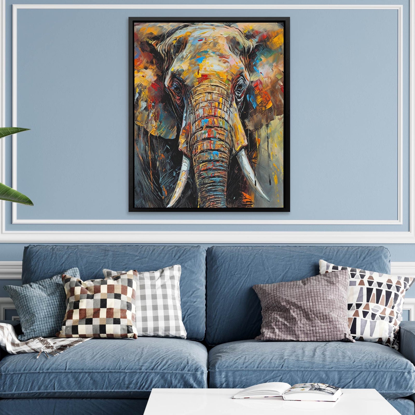 Transform Your Living Room with Stunning Art on the Wall - Luxury Wall Art