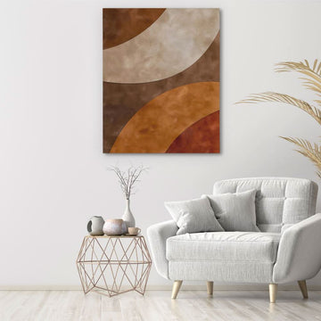 Earth Tones Living Room Wall Art