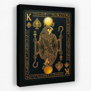 King of Spades Poker Card Wall Art