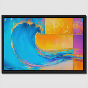 3D Waves - Luxury Wall Art
