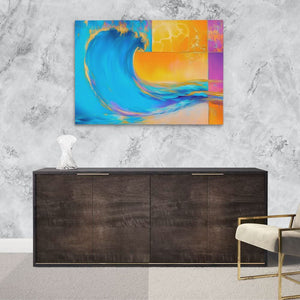 3D Waves - Luxury Wall Art