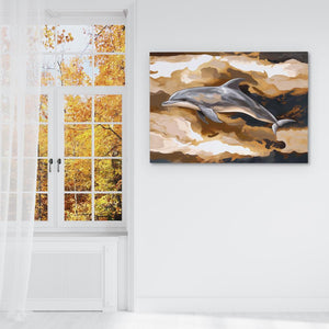 Amber Wave Dolphin