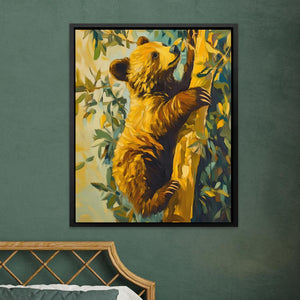 Bear Cub’s Brave Climb