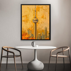 CN Tower in Fall Colors