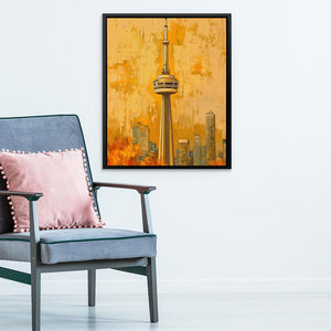 CN Tower in Fall Colors