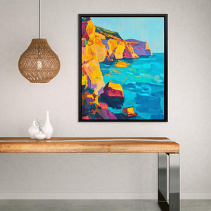 Coastal Sunset Rocks