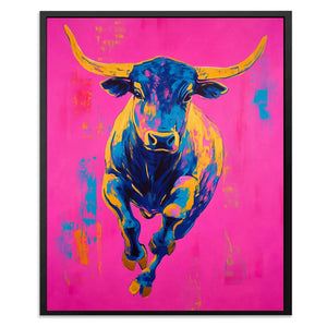 Color Burst Bull
