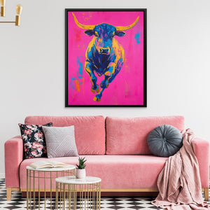 Color Burst Bull