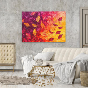 Crimson & Gold Leaves