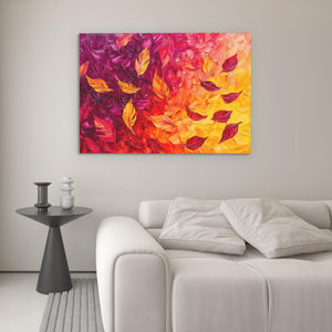 Crimson & Gold Leaves