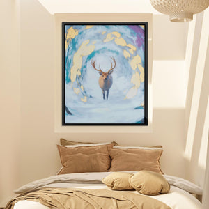 Deer of the Snowstorm