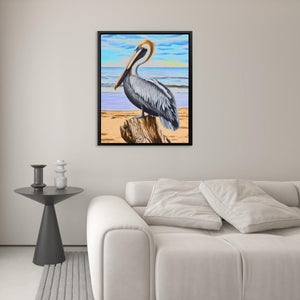 Driftwood Pelican Perch