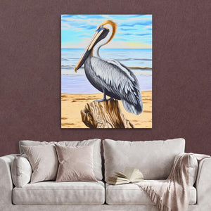 Driftwood Pelican Perch