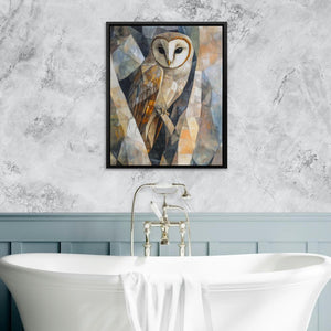 Geometric Barn Owl