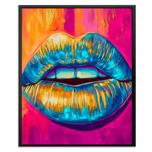 Gold-Dripped Kiss