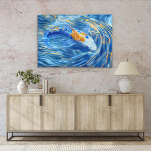 Golden Crest Koi