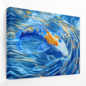 Golden Crest Koi