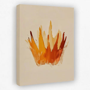 Golden Crown Abstract