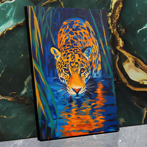 Leopard Stalking the Waters