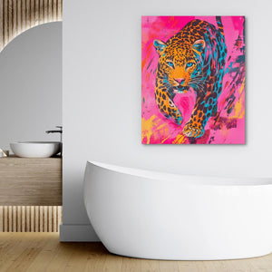 Neon Leopard Power