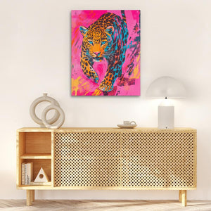 Neon Leopard Power