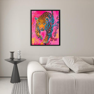 Neon Leopard Power