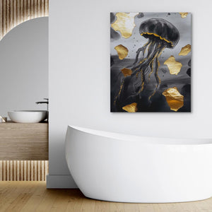 Noir Gold Jellyfish