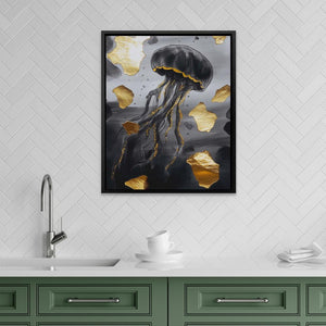 Noir Gold Jellyfish