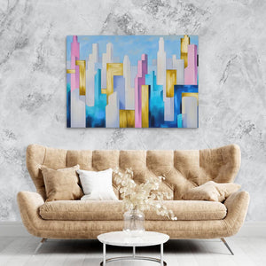 Pastel Skyscrapers