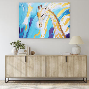 Radiant Tranquility Giraffe