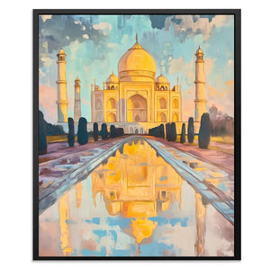 Reflection of the Taj Mahal