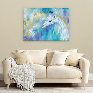 Serene Sky Giraffe