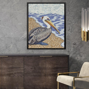 Shoreline Pelican