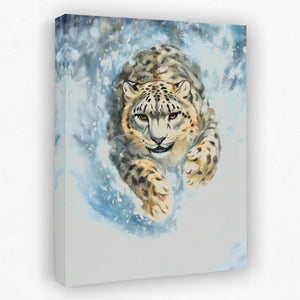Snow Leopard’s Charge