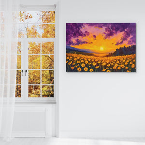 Sunset Field of Gold