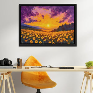 Sunset Field of Gold