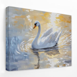 Sunset Swan