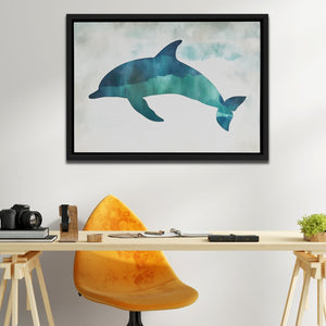 Teal Dolphin Jump