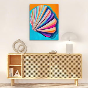 Vibrant Pastel Shell