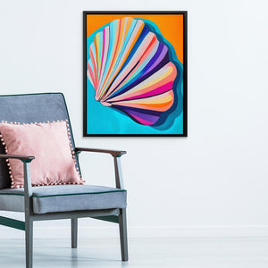 Vibrant Pastel Shell