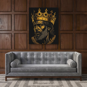 A King's Burden - Luxury Wall Art