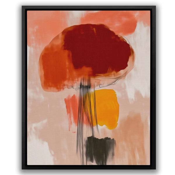 Abstract Jellyfish in a room