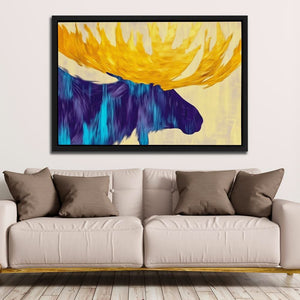 Abstract Moose - Luxury Wall Art