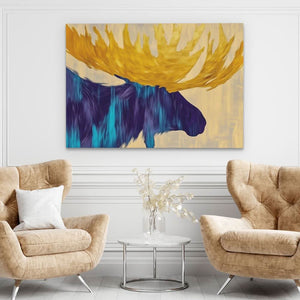Abstract Moose - Luxury Wall Art