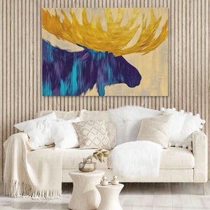 Abstract Moose - Luxury Wall Art